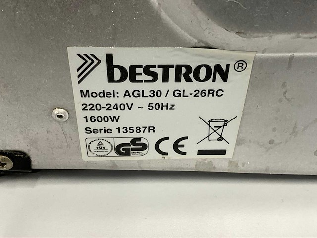 Bestron agl30 oven - afbeelding 4 van  4
