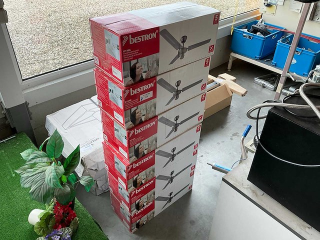 Bestron dt48c plafondventilator (6x) - afbeelding 1 van  3