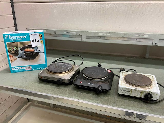 Bestron kookplaat (4x) - afbeelding 1 van  5