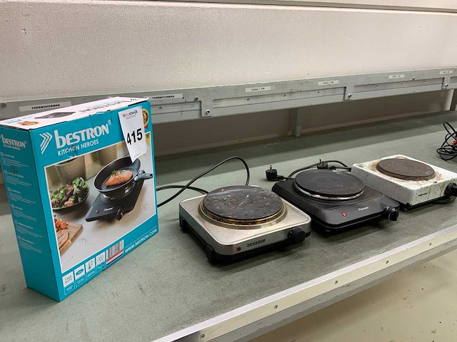 Bestron kookplaat (4x) - afbeelding 2 van  5
