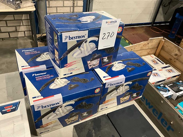 Bestron piranha mini stofzuiger (5x) - afbeelding 1 van  2