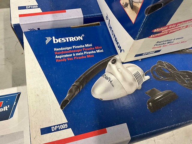 Bestron piranha mini stofzuiger (5x) - afbeelding 3 van  3