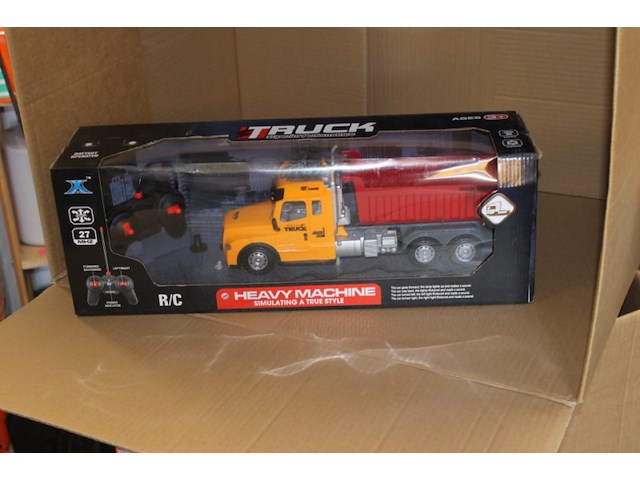 Bestuurbare kiepzandwagen 1x op loc h034 - afbeelding 1 van  3