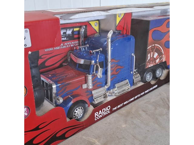 Bestuurbare rc vrachtwagen, wanhong - afbeelding 3 van  5