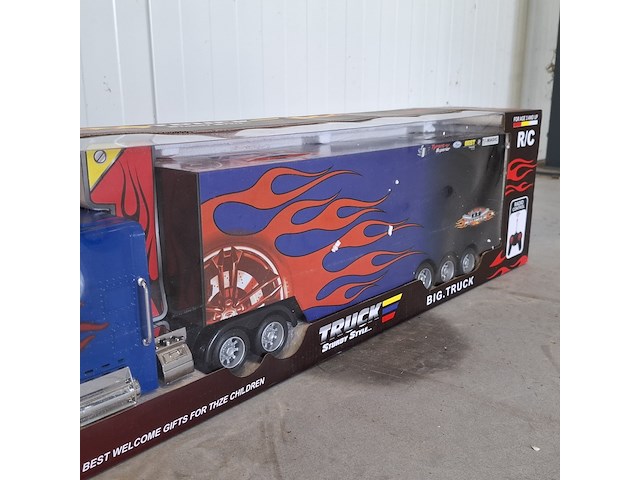Bestuurbare rc vrachtwagen, wanhong - afbeelding 4 van  5