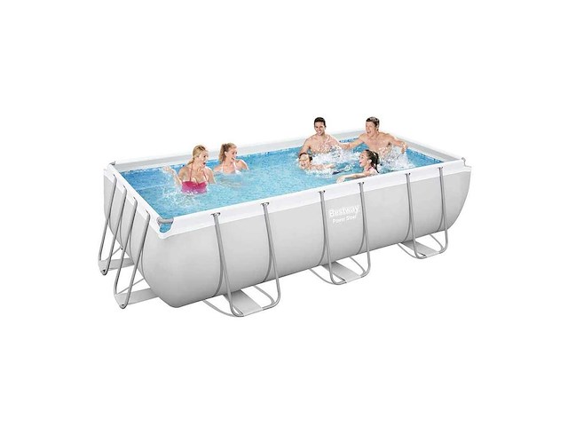 Bestway - 4,04x2,01meter - opzetzwembad - afbeelding 2 van  4