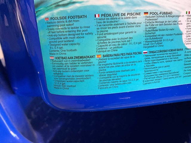 Bestway - flowclear - voetenbad - zwembad accesoires (11x) - afbeelding 6 van  6