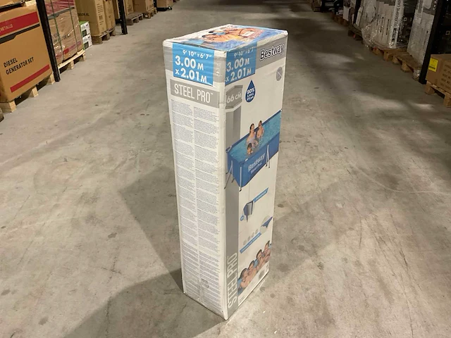 Bestway 3 meter x 2,01 meter 56404 steel pro opzetzwembad - afbeelding 5 van  8