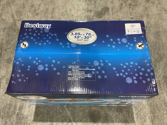 Bestway 3,05 x 76 #57270 opzetzwembad - afbeelding 2 van  5