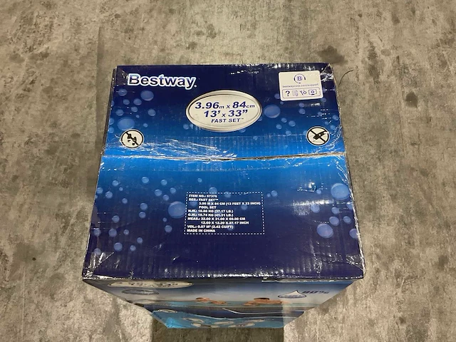 Bestway 3,96 m x 84 cm #57376 opzetzwembad - afbeelding 2 van  5
