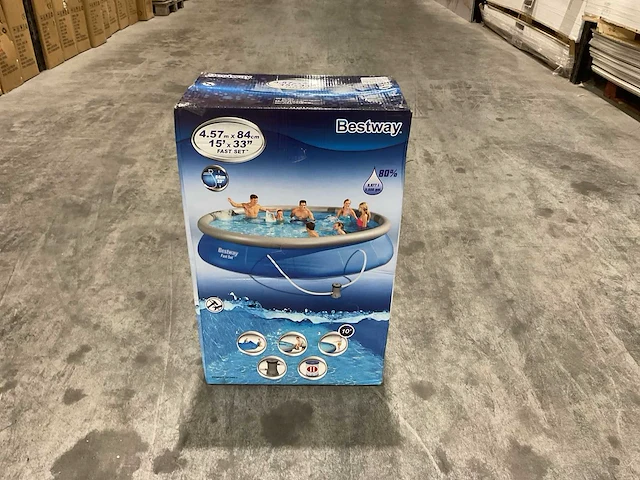 Bestway 4,57 m #57313 opzetzwembad - afbeelding 1 van  3