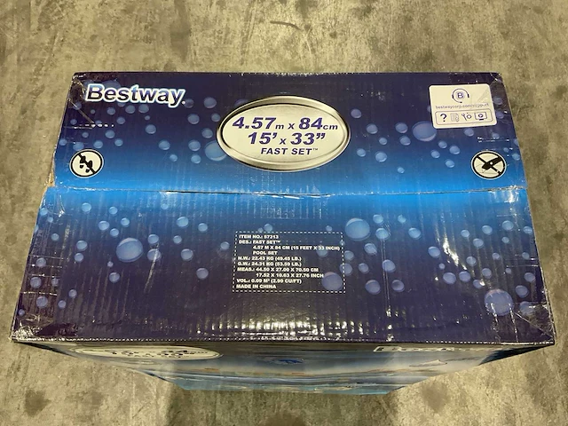 Bestway 4,57 m #57313 opzetzwembad - afbeelding 2 van  3