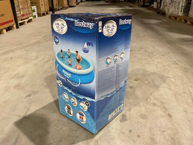 Bestway 57274 3,66m x 76cm opzetzwembad - afbeelding 1 van  8