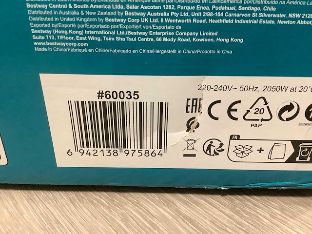 Bestway smart havana portable spa jacuzzi - afbeelding 3 van  6