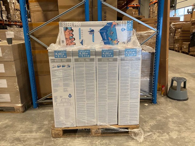 Bestway steel pro zwembad - 400 x 211 x 81 cm - rechthoekig - afbeelding 1 van  1