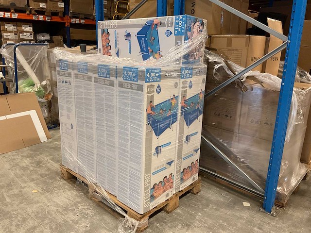 Bestway steel pro zwembad - 400 x 211 x 81 cm - rechthoekig - afbeelding 2 van  5