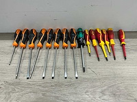 Beta, wera, wiha schroevendraaiers (15x)