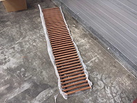 Betherma rooster tbv convector merbau ongelakt 1400x280mm - afbeelding 4 van  8