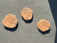 Beton boomschijf staptegel (7x)