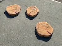 Beton boomschijf staptegel (7x) - afbeelding 2 van  6