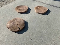 Beton boomschijf staptegel (8x) - afbeelding 2 van  7