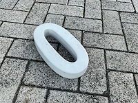 Beton huisnummer 0 groot - afbeelding 1 van  4