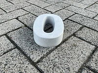 Beton huisnummer 0 klein - afbeelding 4 van  5