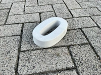 Beton huisnummer 0 klein - afbeelding 3 van  5