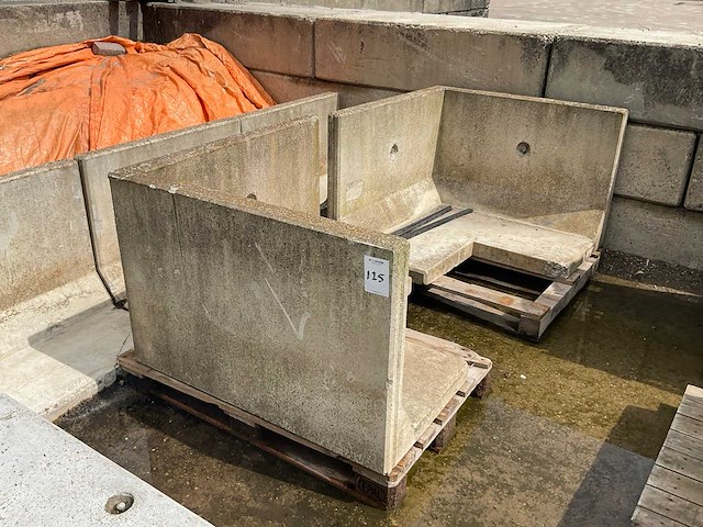 Beton keerwand (6x) - afbeelding 3 van  4