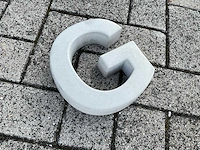 Beton letter g groot - afbeelding 3 van  6