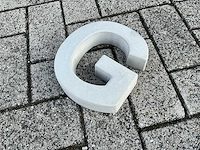 Beton letter g groot - afbeelding 4 van  6