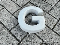 Beton letter g groot - afbeelding 5 van  6