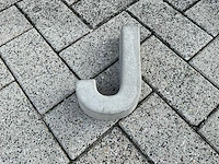 Beton letter j groot - afbeelding 4 van  5