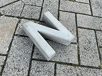 Beton letter n groot - afbeelding 2 van  5