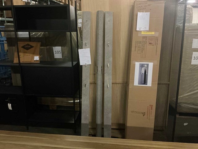 Beton look kapstok (13x) - afbeelding 2 van  4