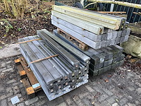 Beton sleufpaal 11.5x11.5x180 cm (60x) - afbeelding 1 van  5