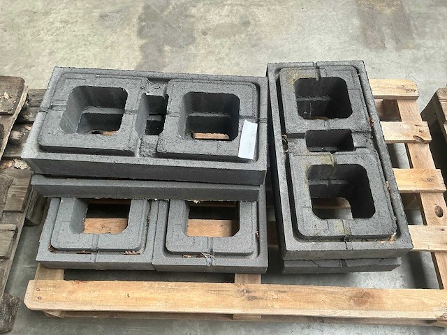 Beton tegel (6x) - afbeelding 1 van  3