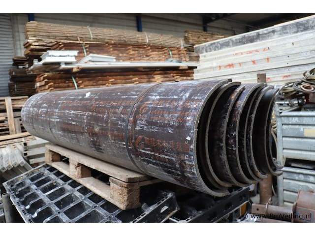 Betonbekisting, halfrond - 12 stuks - afbeelding 1 van  4