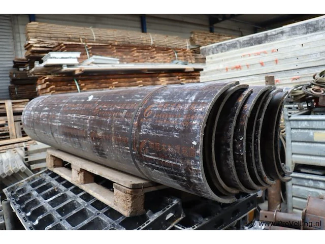 Betonbekisting, halfrond - 12 stuks - afbeelding 1 van  4