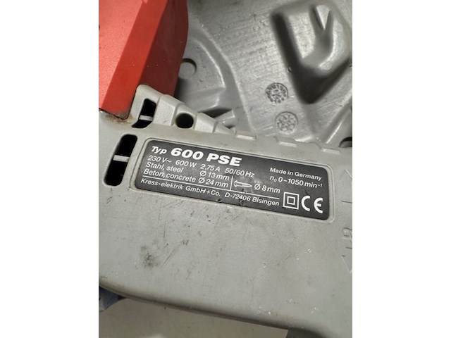 Betonboormachine kess, 600pse - afbeelding 4 van  7