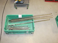 Betonboren in diverse maten en lengtes w.o. 100 cm