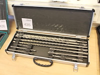 Betonborenset in koffer. - afbeelding 1 van  2