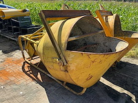 Betonkubel kokerkubel 1000l - afbeelding 1 van  10