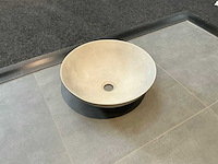 Betonlook waskom 40 cm - afbeelding 3 van  5