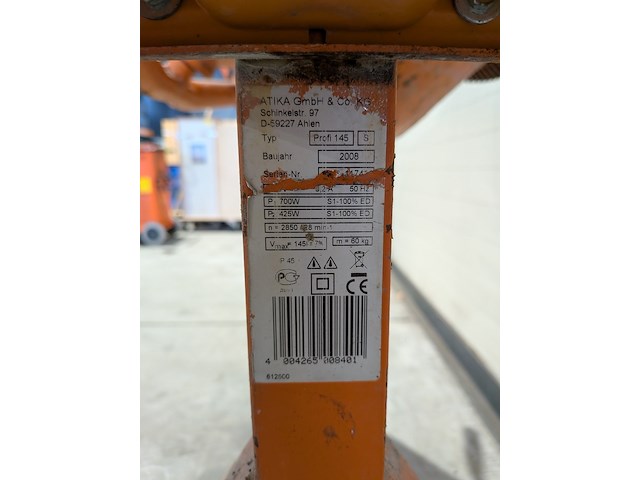 Betonmolen, atika, profi 145 s, 2008 - afbeelding 2 van  10