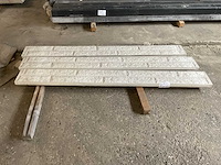 Betonmotief plaat 35x200x1040 mm (3x) - afbeelding 1 van  4