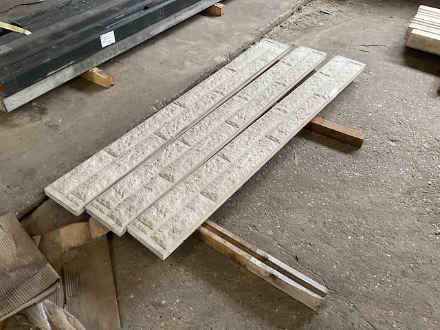 Betonmotief plaat 35x200x1040 mm (3x) - afbeelding 2 van  4