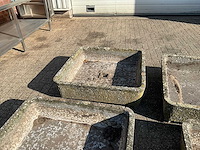 Betonnen bloembakken (4x) - afbeelding 7 van  8