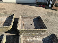 Betonnen bloembakken (4x) - afbeelding 8 van  8