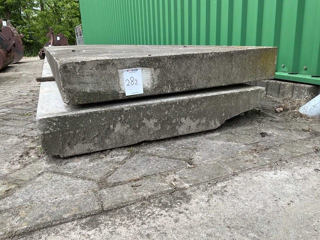 Betonnen dam legger (2x) - afbeelding 5 van  6